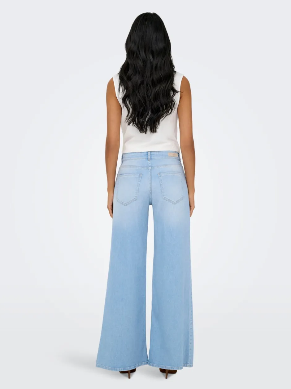 Clearance ONLCALIFORNIA Mellemhøj talje Flared fit Jeans Dame Jeans|Jeans