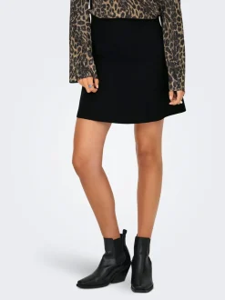 Best ONLCALINA Striknederdel Mininederdel Dame Nederdele