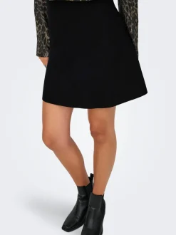 Best ONLCALINA Striknederdel Mininederdel Dame Nederdele