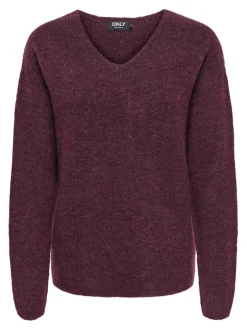 Hot ONLCAMILLA Striktrøje Dame Strik & Cardigans