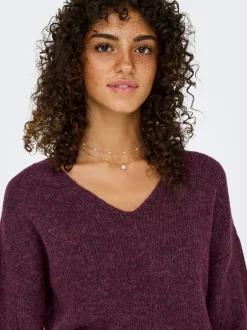 Hot ONLCAMILLA Striktrøje Dame Strik & Cardigans