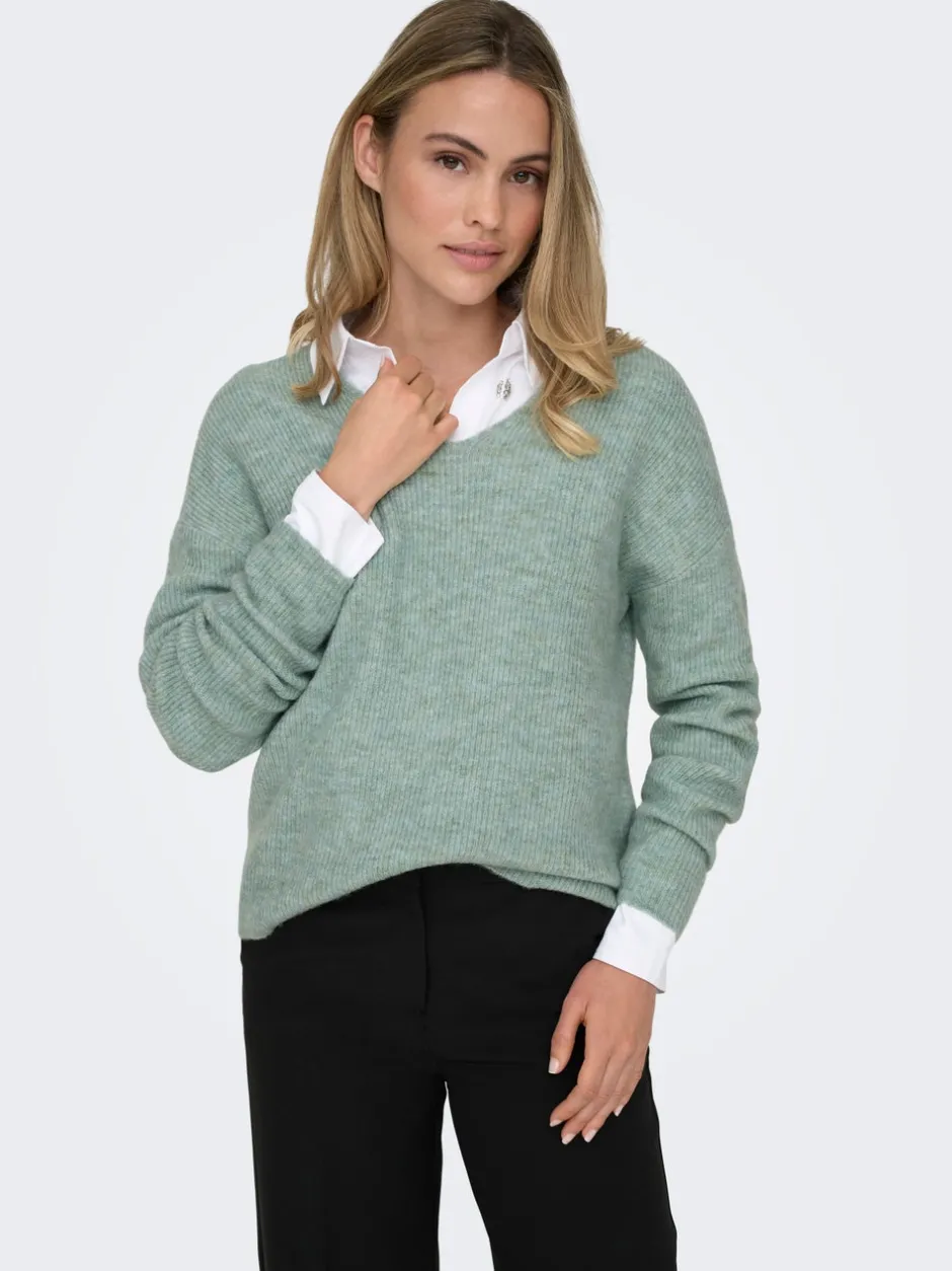Outlet ONLCAMILLA Striktrøje Dame Strik & Cardigans