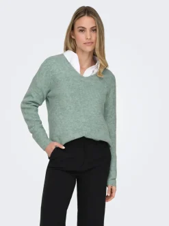 Outlet ONLCAMILLA Striktrøje Dame Strik & Cardigans