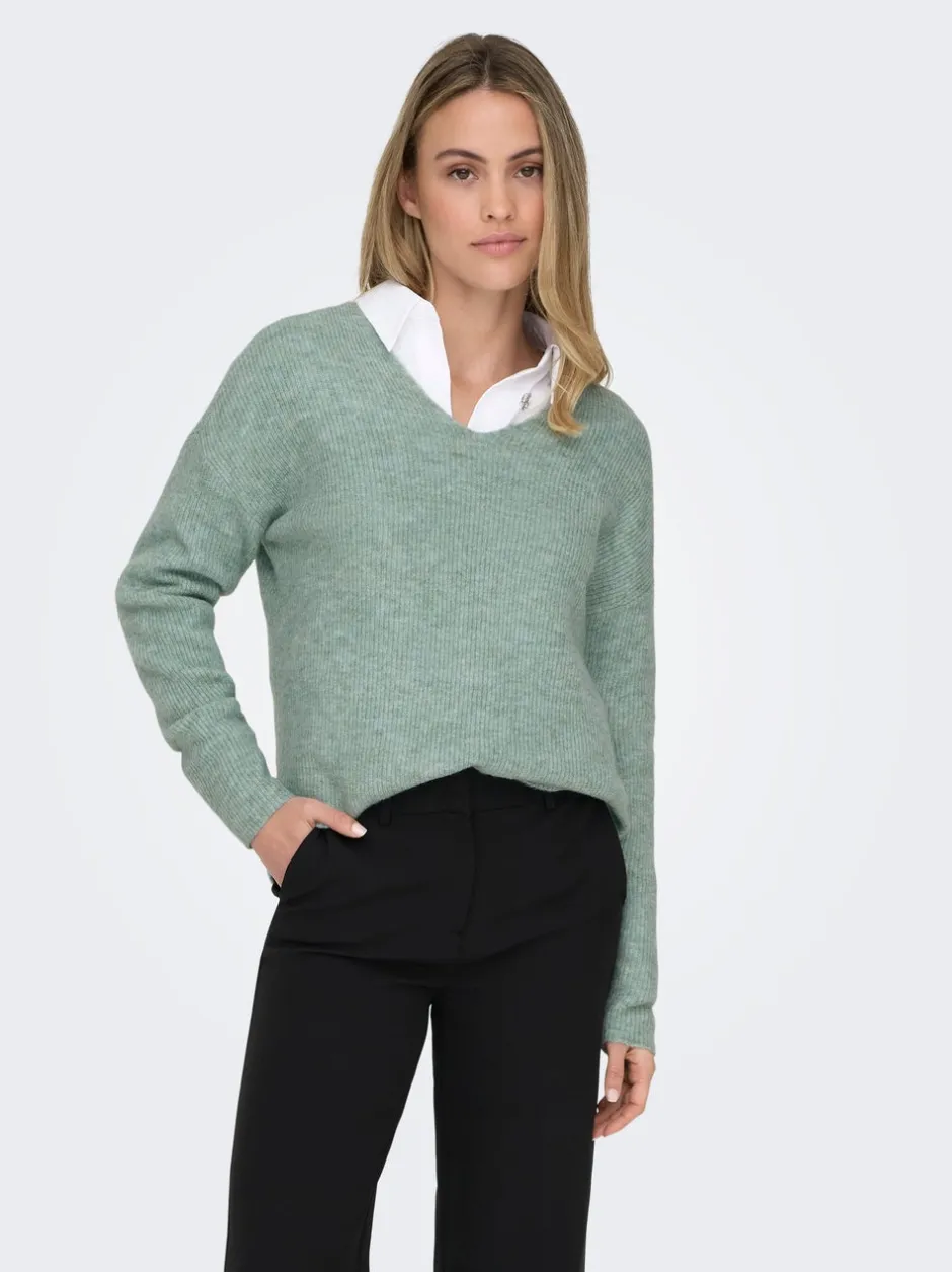 Outlet ONLCAMILLA Striktrøje Dame Strik & Cardigans