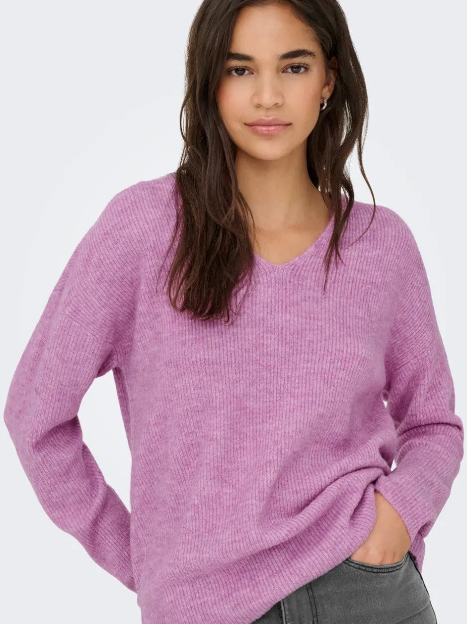 Online ONLCAMILLA Striktrøje Dame Strik & Cardigans