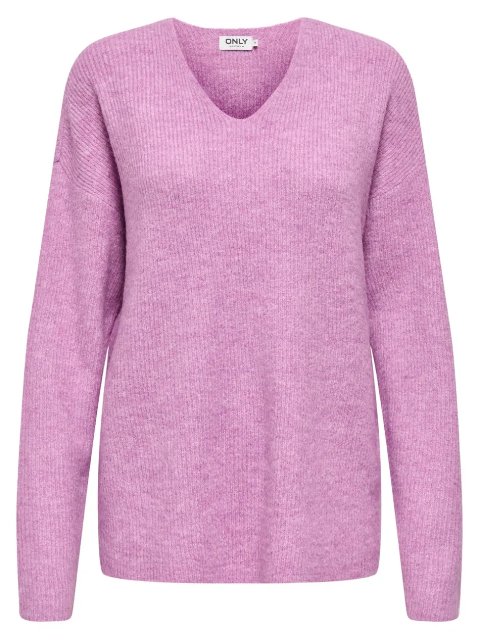 Online ONLCAMILLA Striktrøje Dame Strik & Cardigans