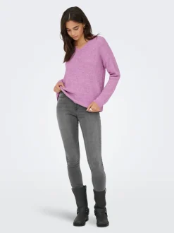 Online ONLCAMILLA Striktrøje Dame Strik & Cardigans