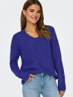 New ONLCAMILLA Striktrøje Dame Strik & Cardigans