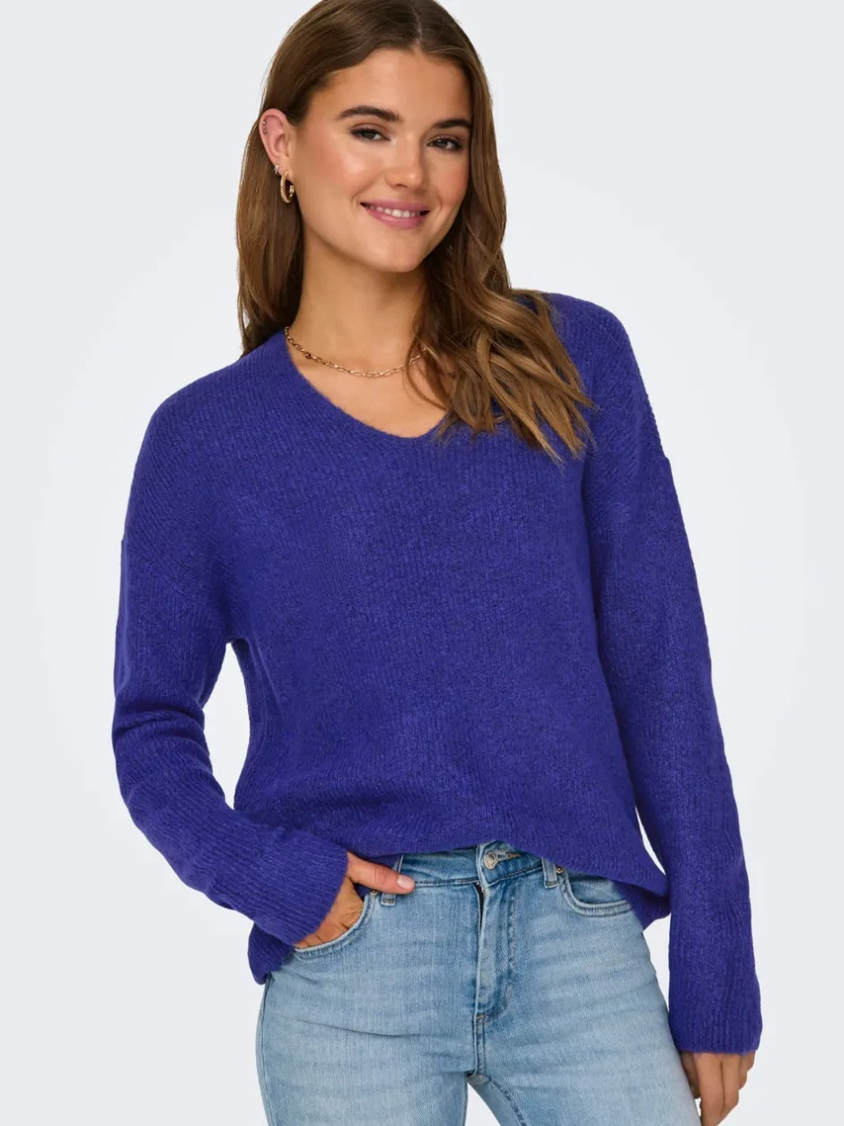 New ONLCAMILLA Striktrøje Dame Strik & Cardigans