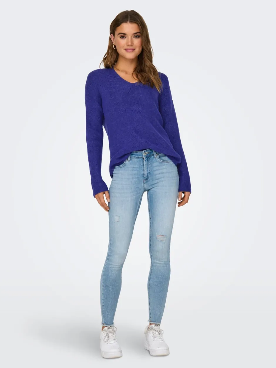 New ONLCAMILLA Striktrøje Dame Strik & Cardigans