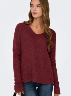 Hot ONLCAMILLA Striktrøje Dame Strik & Cardigans