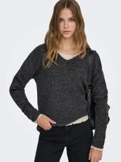 Hot ONLCAMILLA Striktrøje Dame Strik & Cardigans