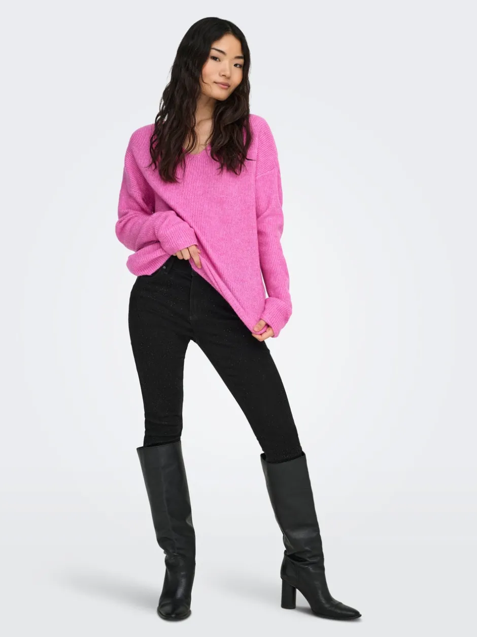 New ONLCAMILLA Striktrøje Dame Strik & Cardigans