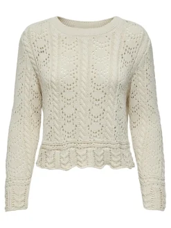 Clearance ONLCANDY Striktrøje Dame Strik & Cardigans