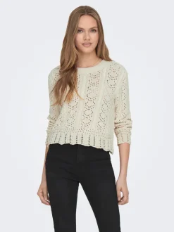 Clearance ONLCANDY Striktrøje Dame Strik & Cardigans