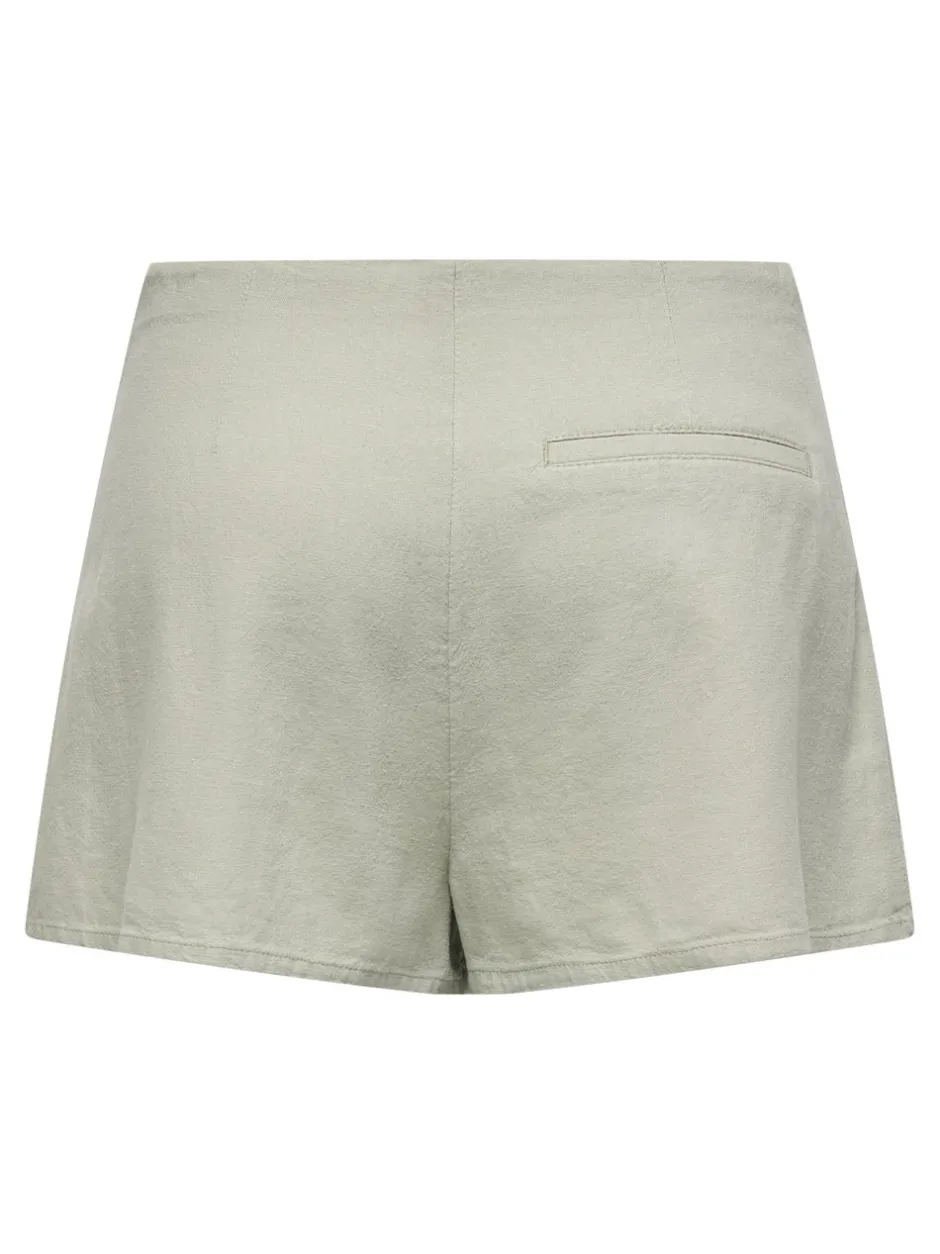 Clearance ONLCARO Hør Nederdel Kort nederdel Dame Nederdele