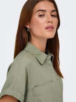 Best ONLCARO Hør Skjorte Dame Skjorter