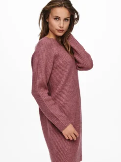 Sale ONLCAROL Lang kjole Dame Strik & Cardigans|Kjoler