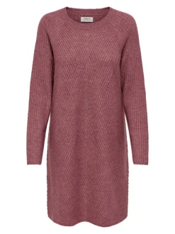 Sale ONLCAROL Lang kjole Dame Strik & Cardigans|Kjoler