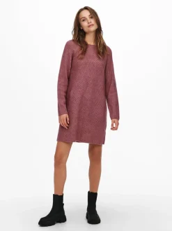 Sale ONLCAROL Lang kjole Dame Strik & Cardigans|Kjoler