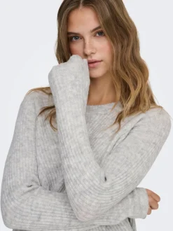Best ONLCAROL Lang kjole Dame Strik & Cardigans|Kjoler