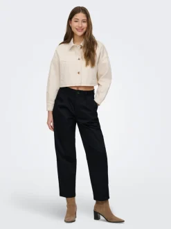 Sale ONLCASIL Barrel fit Chinobukser Dame Bukser