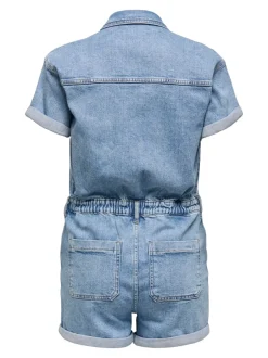 Online ONLCASTEL Regular fit Denimjumpsuit Dame Jumpsuits|Double Denim