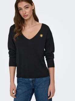 Clearance ONLCAVA Striktrøje Dame Strik & Cardigans