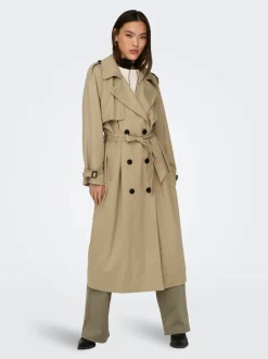 Best ONLCHLOE Trenchcoat Dame Jakker Og Frakker