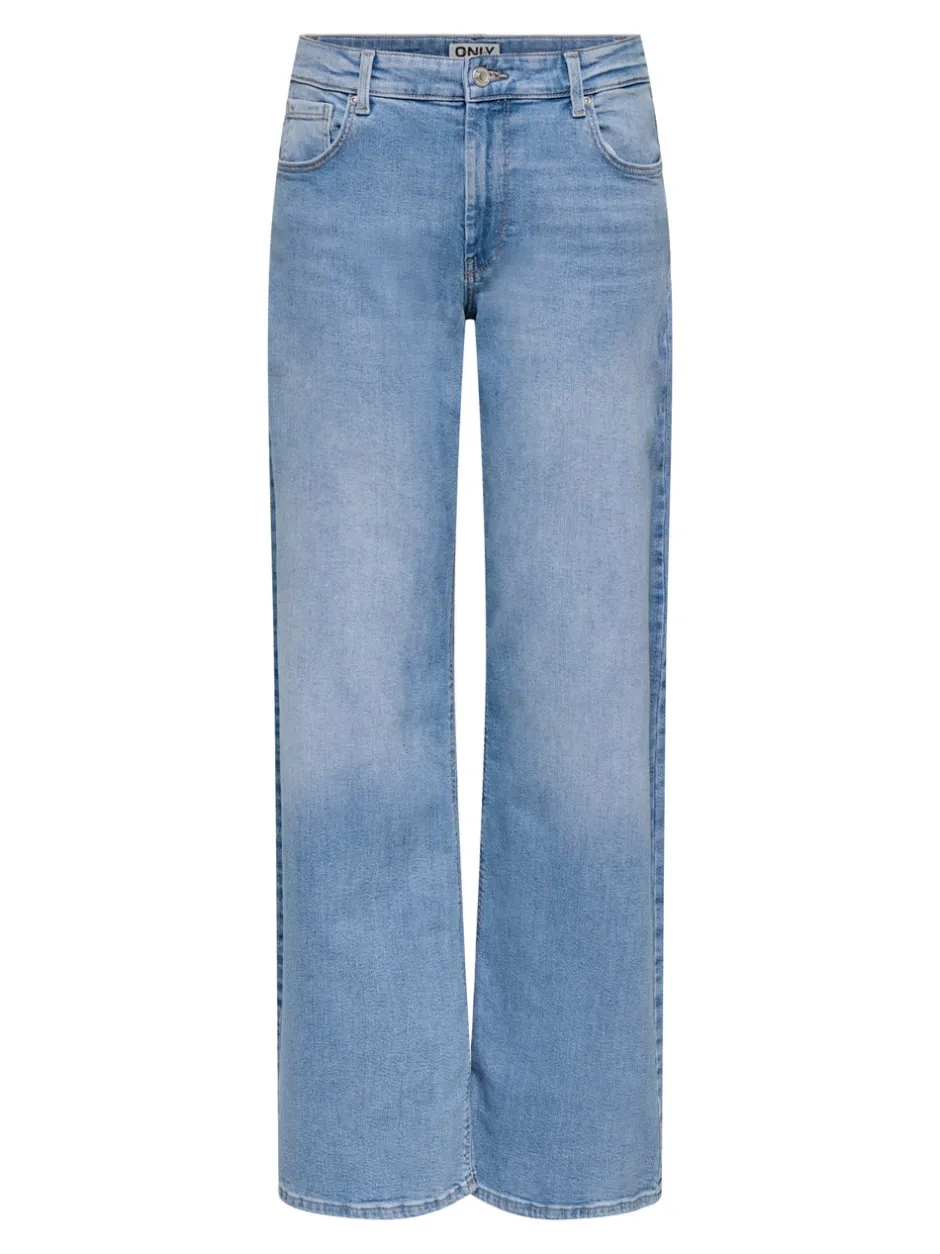 New ONLCHRIS Lav talje Wide leg fit Jeans Dame Jeans|Jeans