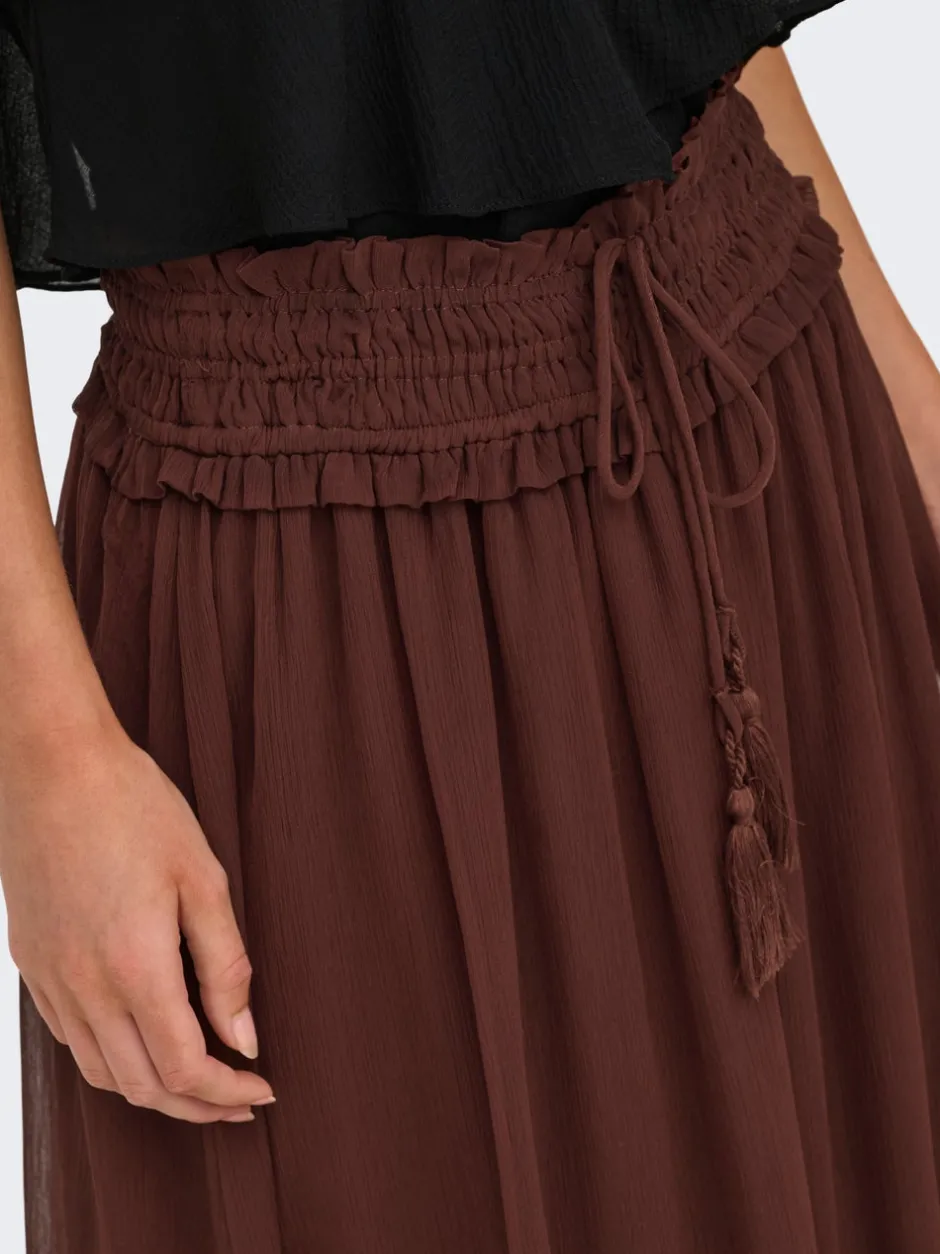 New ONLCILI Nederdel Lang nederdel Dame Nederdele