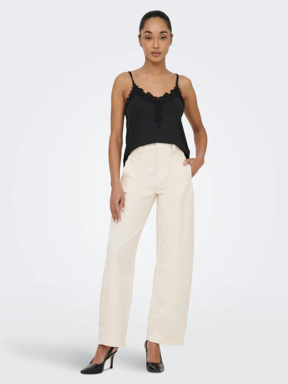 Best ONLCLAIR Barrel fit Bukser Dame Bukser