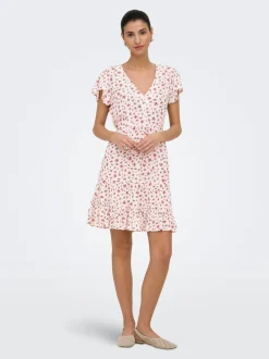 Discount ONLCLAUDETTE Kort kjole Dame Kjoler
