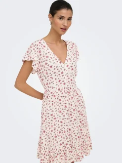 Discount ONLCLAUDETTE Kort kjole Dame Kjoler