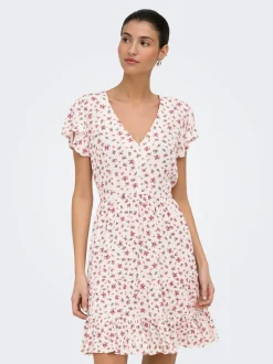 Discount ONLCLAUDETTE Kort kjole Dame Kjoler