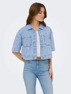 Sale ONLCLEO Denim-skjorte Dame Skjorter