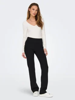 Clearance ONLCLEVER Slim fit Bukser i wide fit Dame Bukser