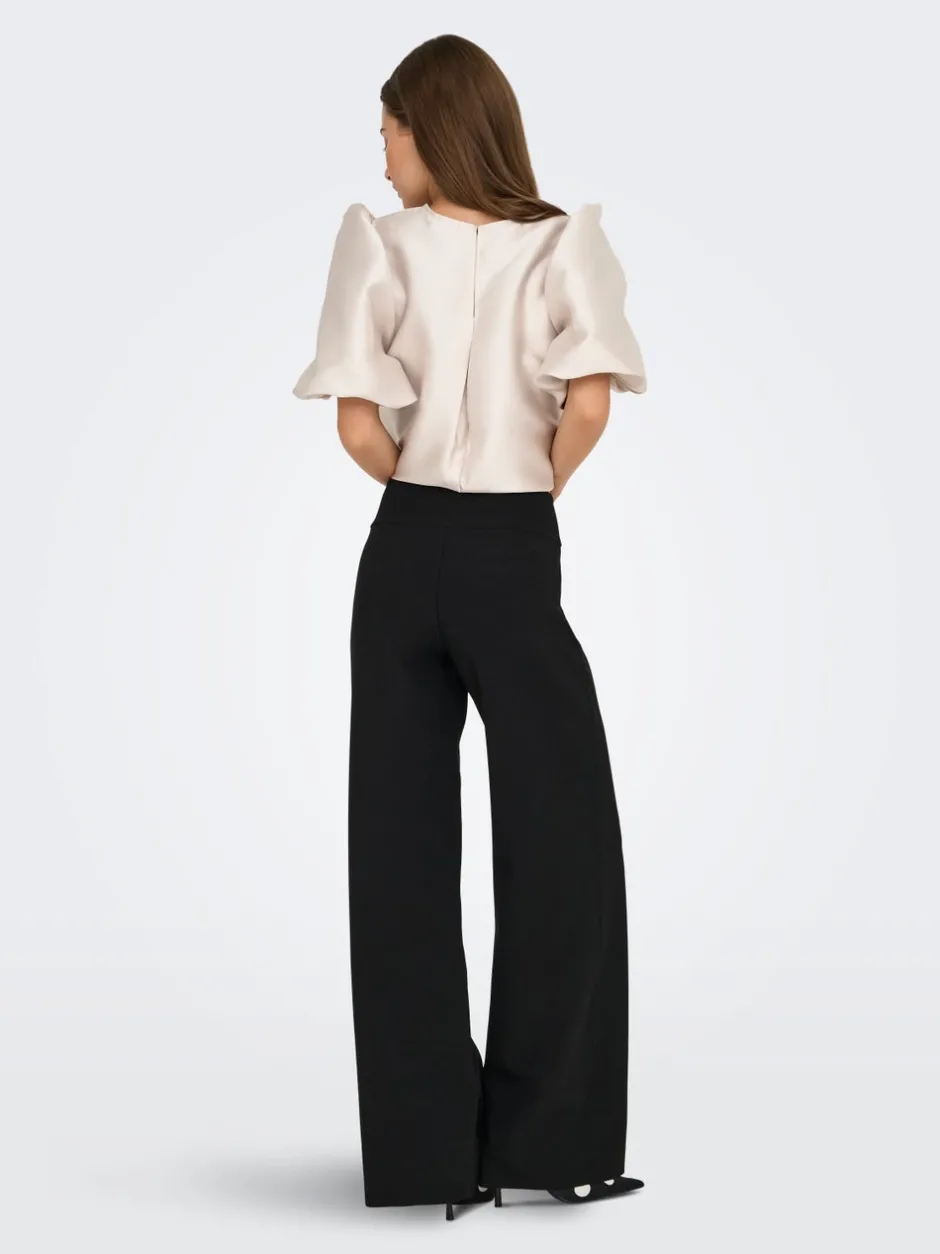 Clearance ONLCLEVER Wide leg fit Bukser Dame Bukser