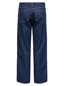 Sale ONLCOBAIN Mellemhøj talje Wide leg fit Jeans Dame Jeans|Jeans