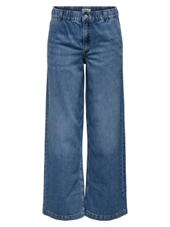 Online ONLCOMET Mellemhøj talje Wide leg fit Jeans Dame Jeans|Jeans