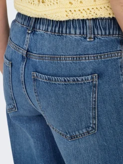 Online ONLCOMET Mellemhøj talje Wide leg fit Jeans Dame Jeans|Jeans