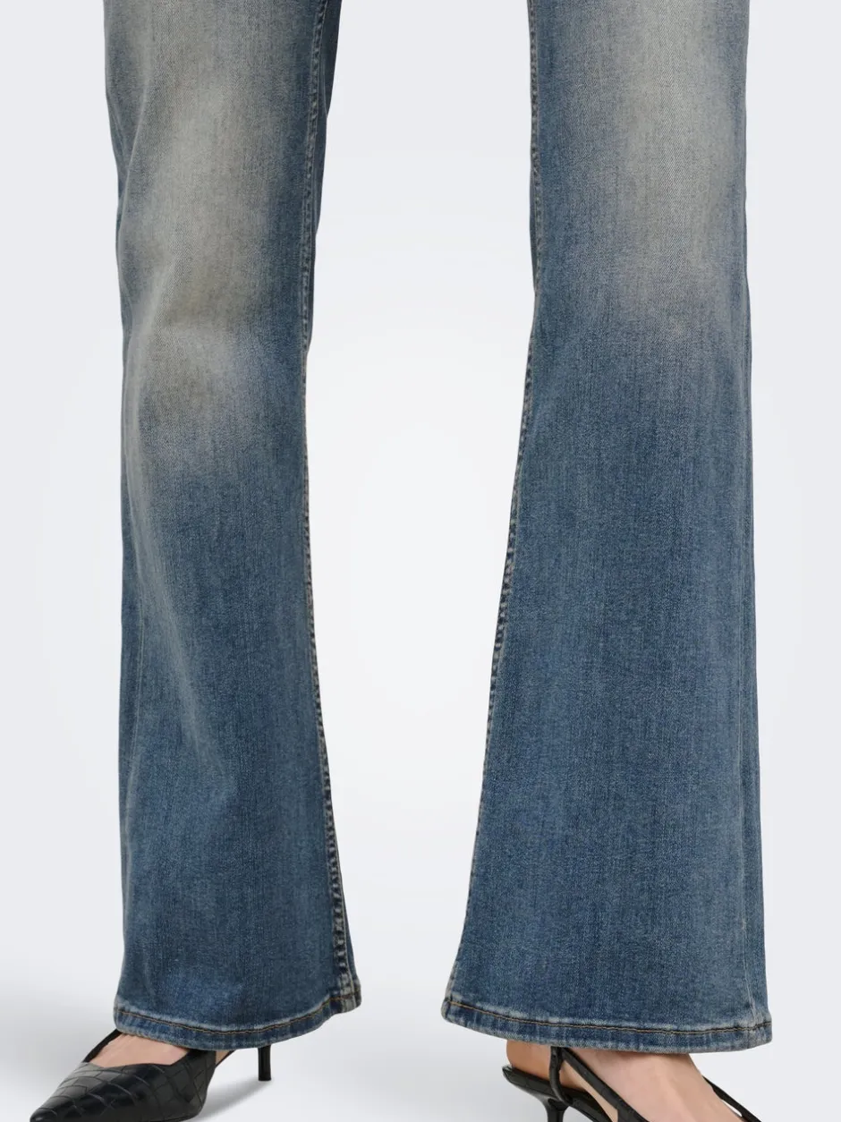 Best ONLCORAL Lav talje Flared fit Jeans Dame Jeans|Jeans