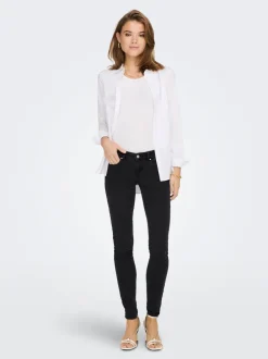 Sale ONLCORAL Superlav talje Skinny fit Jeans Dame Jeans|Jeans