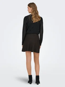 Online ONLCOSIMA Striknederdel Kort nederdel Dame Nederdele