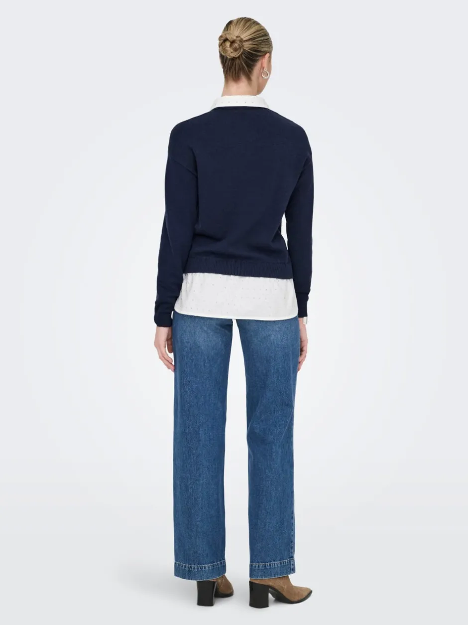 Clearance ONLDAGMAR Striktrøje Dame Strik & Cardigans