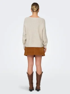 Discount ONLDANIELLA Striktrøje Dame Strik & Cardigans