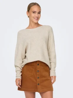 Discount ONLDANIELLA Striktrøje Dame Strik & Cardigans