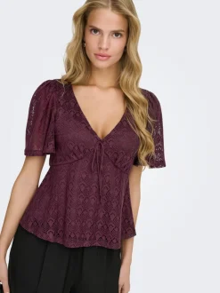 Discount ONLDANIELLA Top Dame Toppe