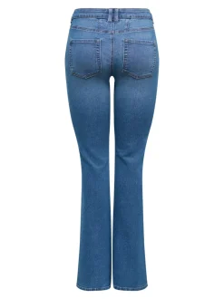 Online ONLDARCY Høj talje Flared fit Jeans Dame Jeans|Jeans