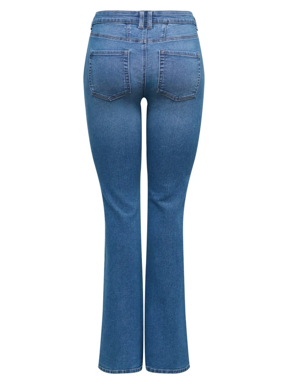 Online ONLDARCY Høj talje Flared fit Jeans Dame Jeans|Jeans